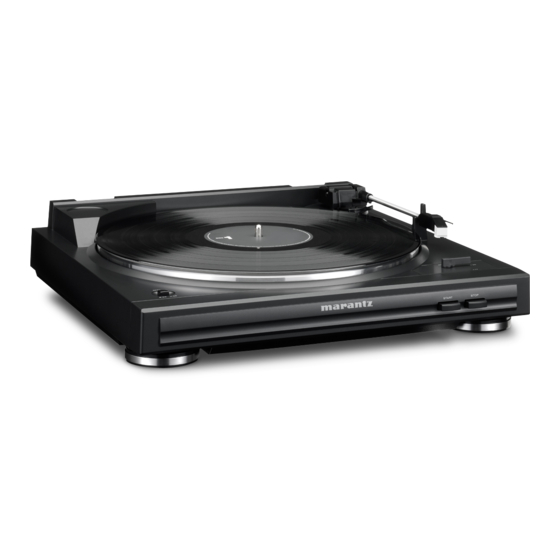 Marantz TT5005 Mode D'emploi