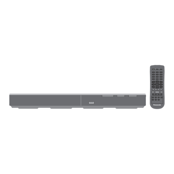 Panasonic DVD-S700 Mode D'emploi