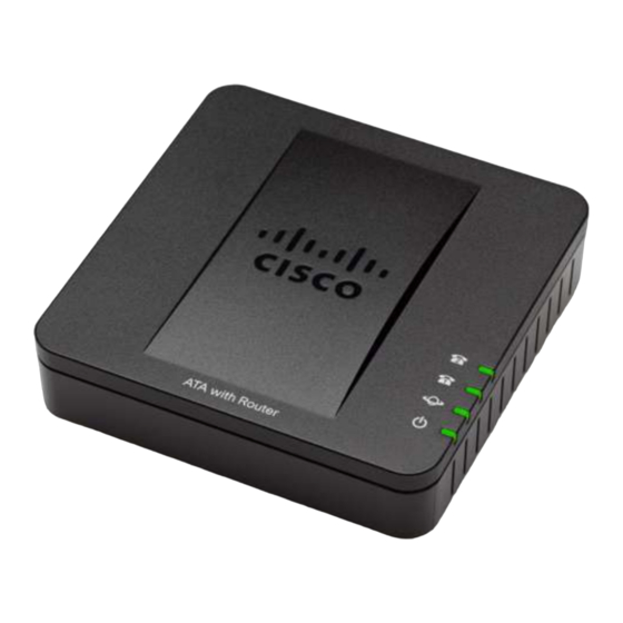 Cisco SPA100 Série Guide De Démarrage Rapide