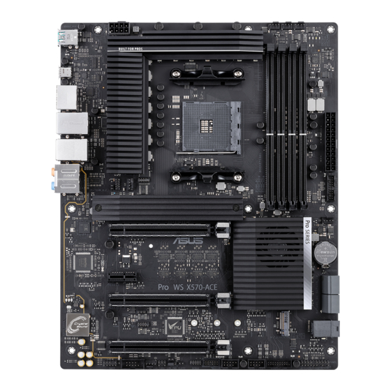 Asus Pro WS X570-ACE Manuel