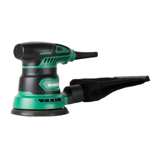 Metabo SV 13YST Instructions De Sécurité Et Mode D'emploi