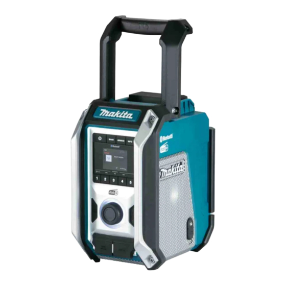 Makita DMR115 Manuels