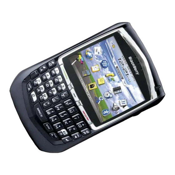 Blackberry 8700 Guide De L'utilisateur