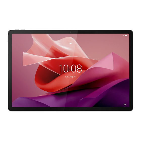 Lenovo Tab P12 Guide De Démarrage Rapide