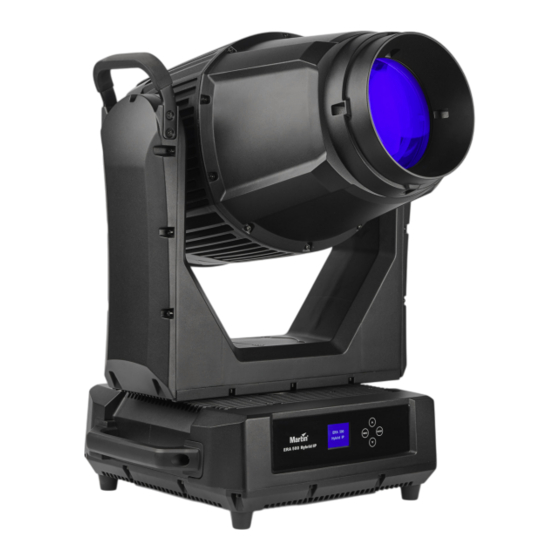 Harman Martin ERA 500 Hybrid IP Guide De L'utilisateur