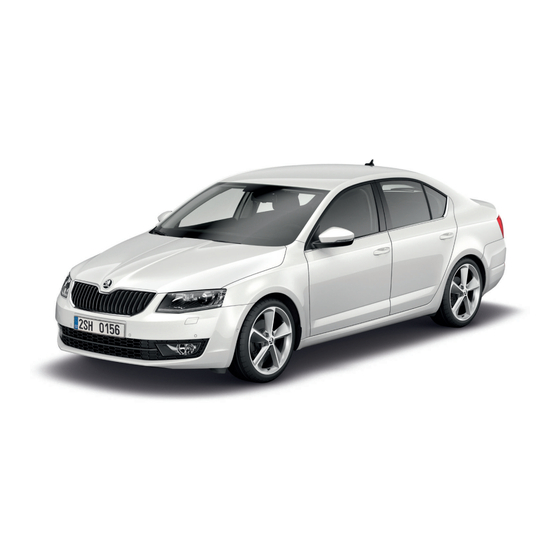 Skoda Octavia 2014 Notice D'utilisation