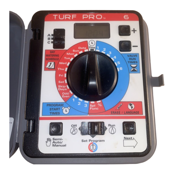 Toro Turf Pro 6 Mode D'emploi