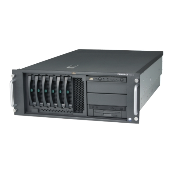 Fujitsu PRIMERGY TX200 S3 Manuel D'utilisation