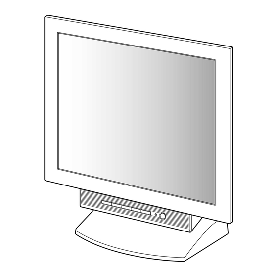 Sharp LL-T1610W Manuel D'utilisation