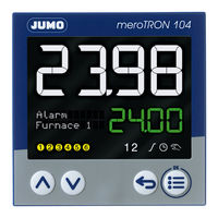 JUMO meroTRON 116 Manuel D'utilisation