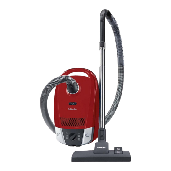 Miele Compact C2 XXL Mode D'emploi