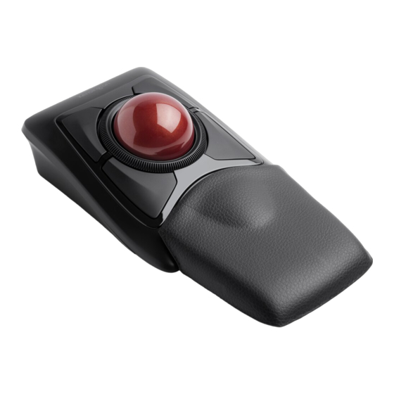 Kensington Expert Mouse Mode D'emploi