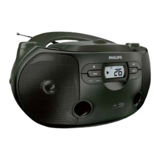 Philips AZ1048 Mode D'emploi