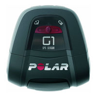 Polar G1 Manuel D'utilisation