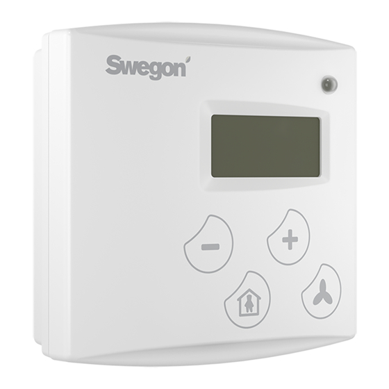 Swegon LUNA RC a Notice D'utilisation