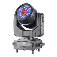 Phocea Light Lyre PRO WASH 7x40W IP65 Manuel D'utilisation