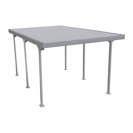 DuraMax PALLADIUM CAR SHELTER Mode D'emploi
