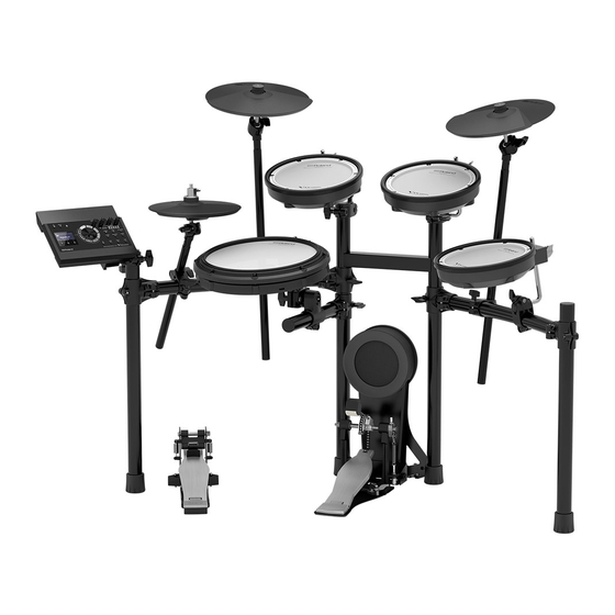 Roland V-Drums TD-17KV Guide D'installation