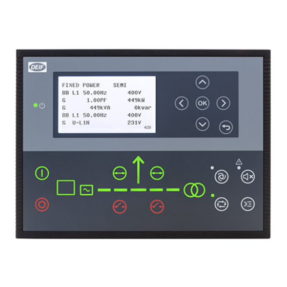 Deif AGC 150 Notice D'installation