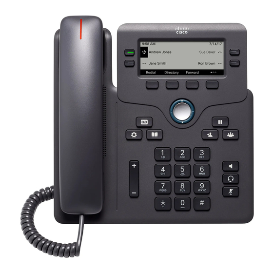 Cisco CP Serie Guide D'installation