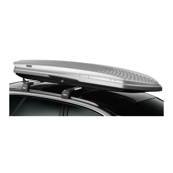 Thule SONIC 633B Instructions De Montage