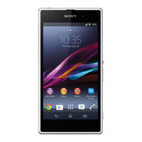 Sony Xperia Z1 C6902 Guide De L'utilisateur