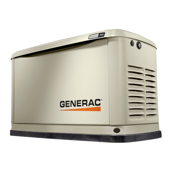 Generac 9 kW Manuel Du Propriétaire