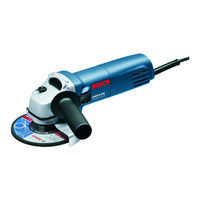 Bosch GWS Professional 6-100 E Notice Originale