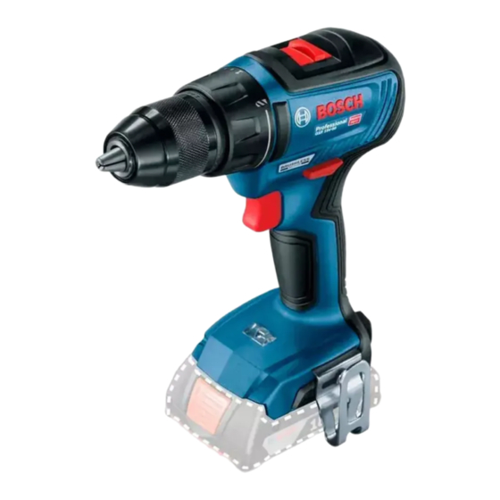 Bosch GSR 18V-50 Professional Notice Originale