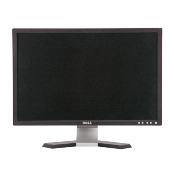 Dell E248WFP Guide De L'utilisateur
