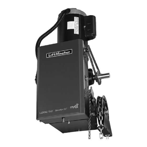 LiftMaster LOGIC 5.0 T Manuels