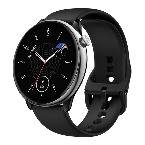 Amazfit GTR mini Manuel Du Produit