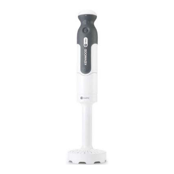 Kenwood Triblade HB 724 Mode D'emploi