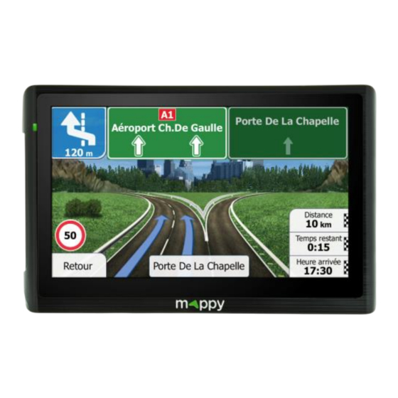 Mappy ulti E511 Guide De Démarrage