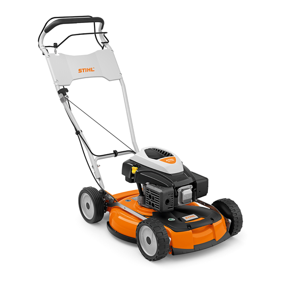 Stihl RM 4 R Manuel D'utilisation