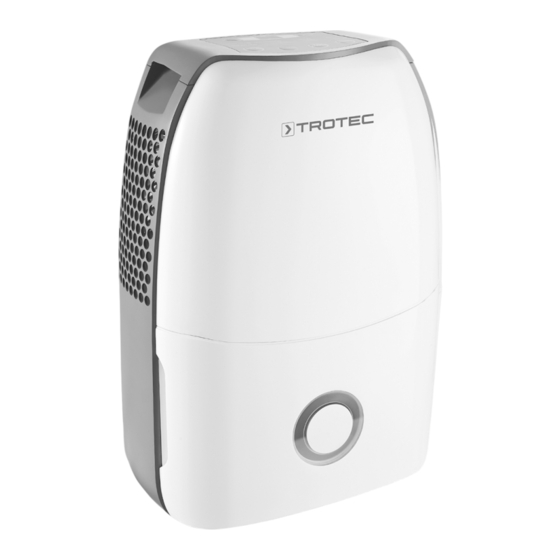 Trotec TTK 60 E Manuel D'utilisation