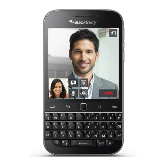 Blackberry Classic SQC100-1 Manuels