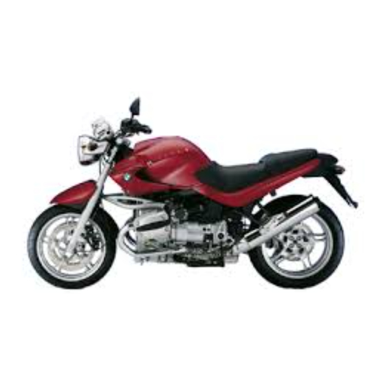 BMW Motorrad R 1150 R Manuel De Réparation
