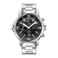 Iwc AQUATIMER CHRONOGRAPH Mode D'emploi