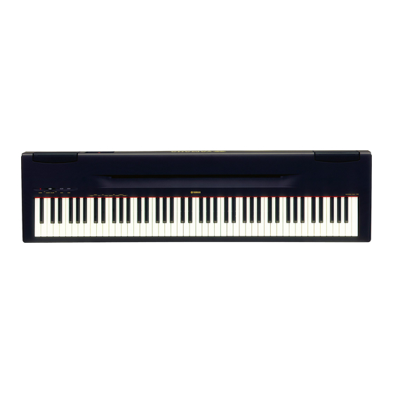 Yamaha P-60 Mode D'emploi