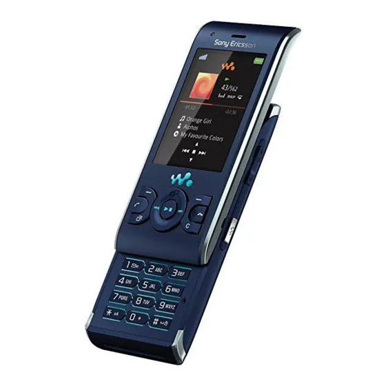 Sony Ericsson W595 Walkman Guide De L'utilisateur
