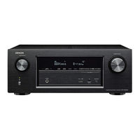 Denon AVR-X2200W Manuel De L'utilisateur