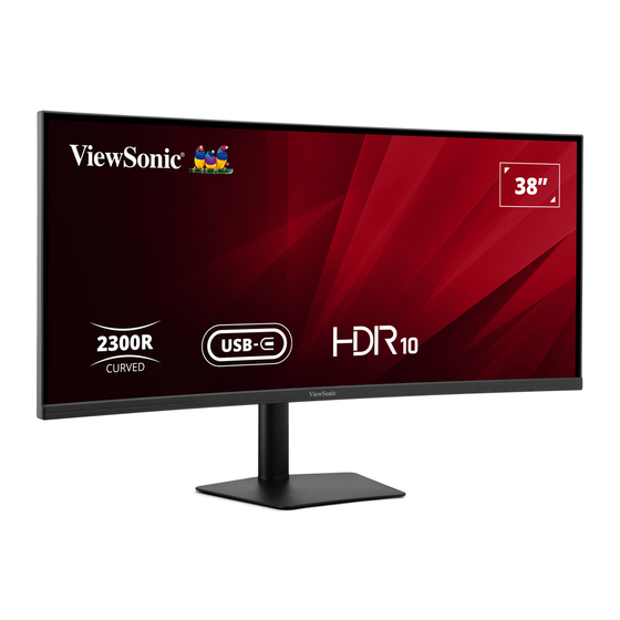 ViewSonic VA3820C Manuel Utilisateur