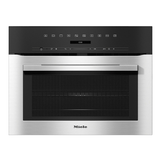 Miele H 7140 BM Mode D'emploi Et Instructions De Montage