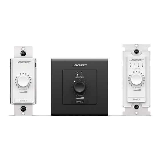 Bose ControlCenter CC-1D Guide Rapide