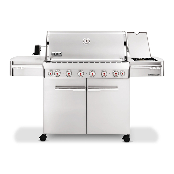 Weber SUMMIT E-650 Guide De L'utilisateur
