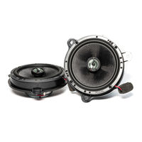 Focal MUSIC DRIVE IFR165-2 Recommandations D'installation