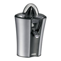 Princess SILVER SUPER JUICER Mode D'emploi