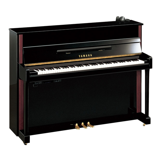 Yamaha SILENT Piano Mode D'emploi