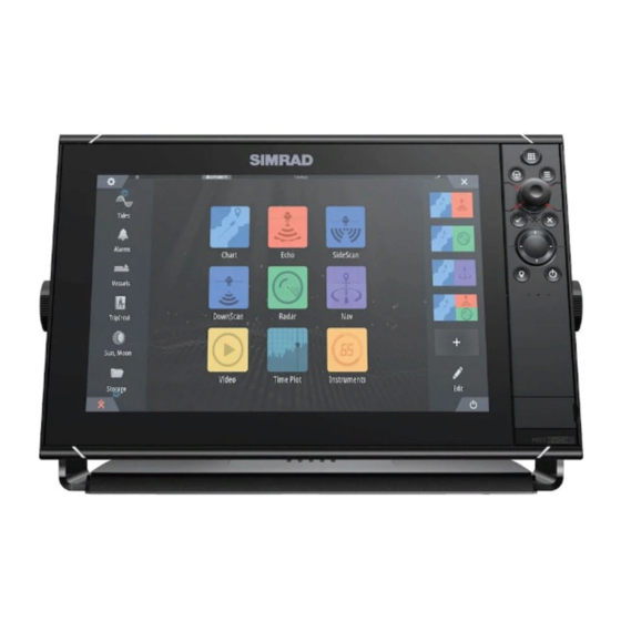 Simrad NSS12 evo3S Guide Rapide